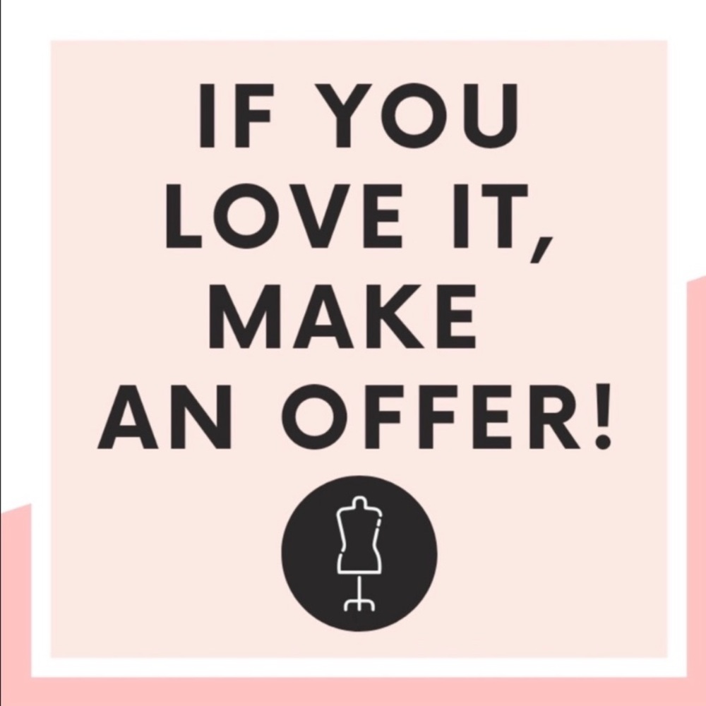 Reasonable offers accepted